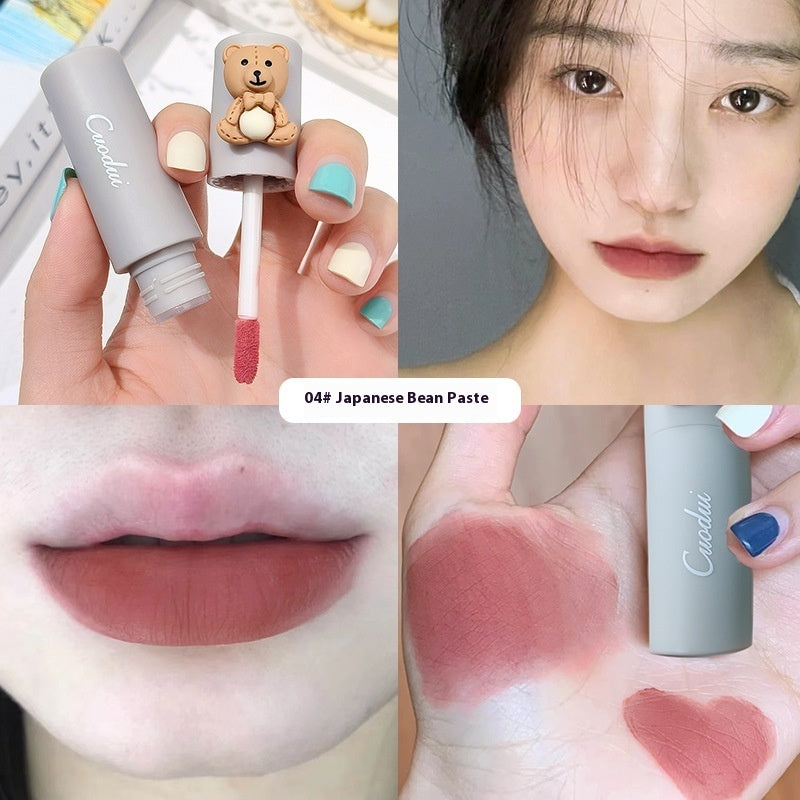 Velvet Matte Lip Mud for Smooth Long-Lasting Color