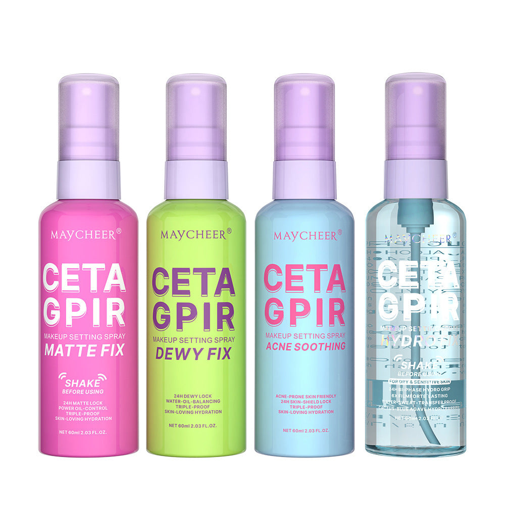 Matte Dewy Oil-control Waterproof Long-wearing Makeup-setting Spray