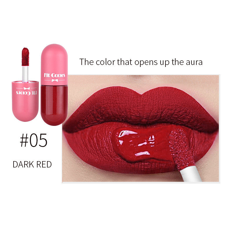 Ladies Fashion 5 Color Mini Capsule Lip Gloss