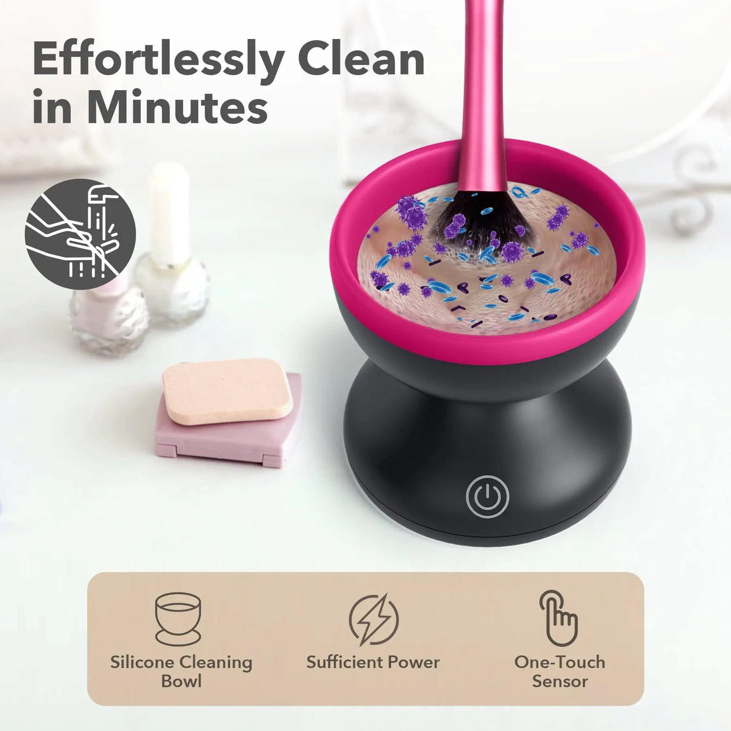 Gentle Makeup Brush CleanerGentle Makeup Brush Cleaner