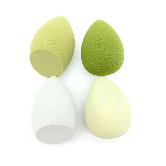 4-Piece Bevel Cut Makeup Sponge Set