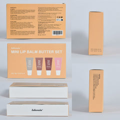 Mini Summer Butter Lip Balm Moisturizing Gloss Set