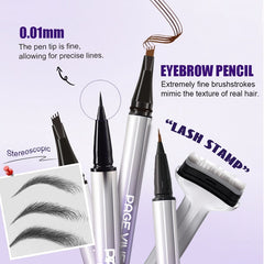 Long-lasting Smudge-proof Brow Lash And Eyeliner All In One