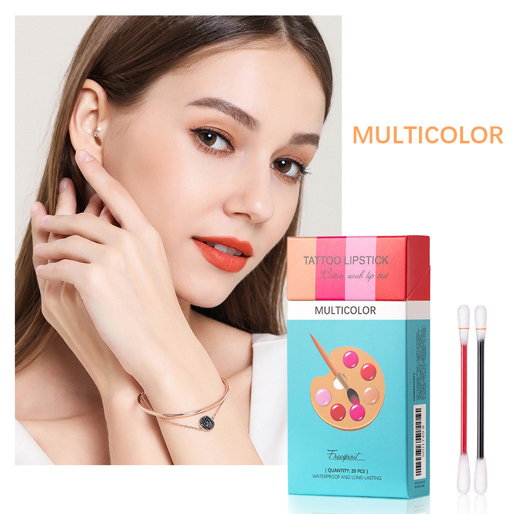20PCS Mini Liquid Lipstick Set with Waterproof Formula
