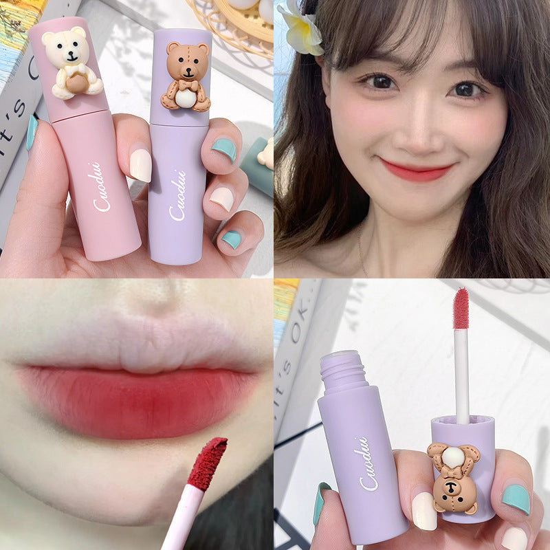 Velvet Matte Lip Mud for Smooth Long-Lasting Color