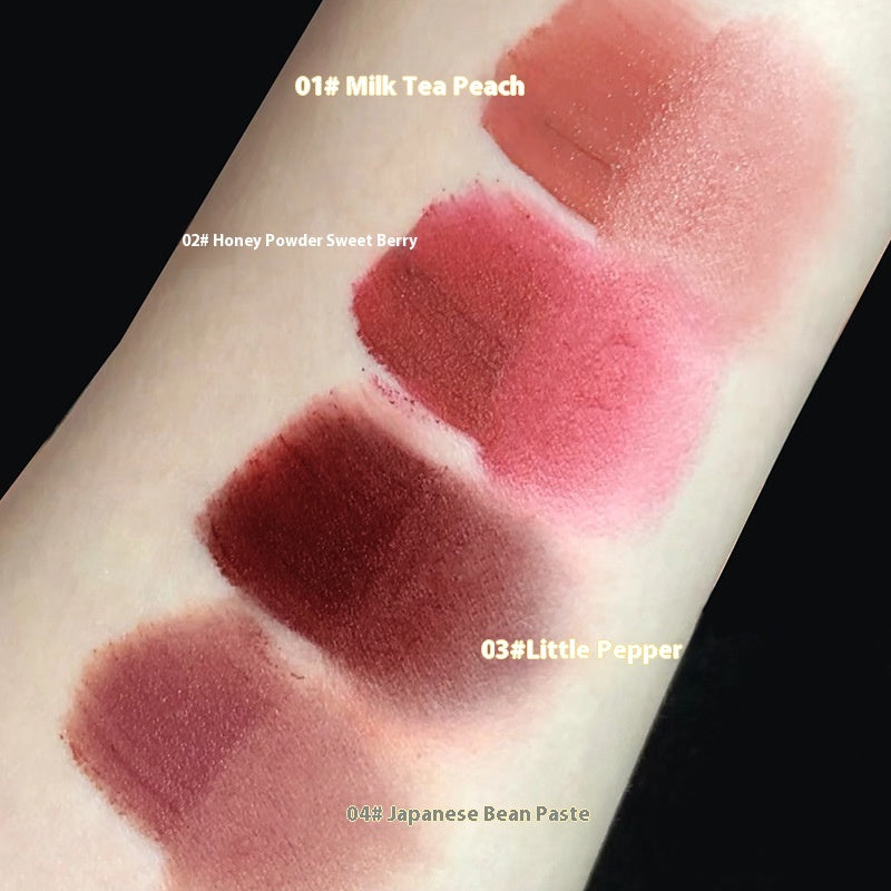 Velvet Matte Lip Mud for Smooth Long-Lasting Color
