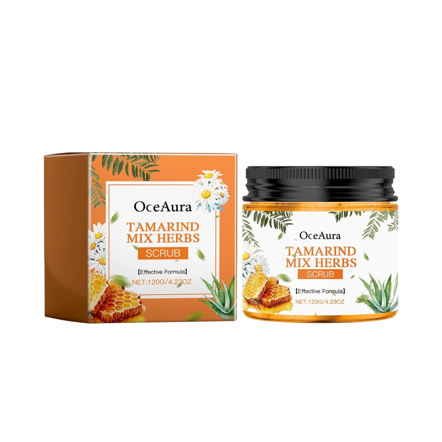 Vitamin C Body Scrub with Sea Salt & Collagen