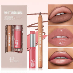 Lip Liner Lipstick Kit Matte Water Light