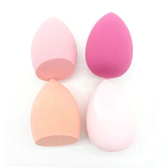 4-Piece Bevel Cut Makeup Sponge Set