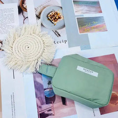Travel Makeup Bag with Multiple Compartments
